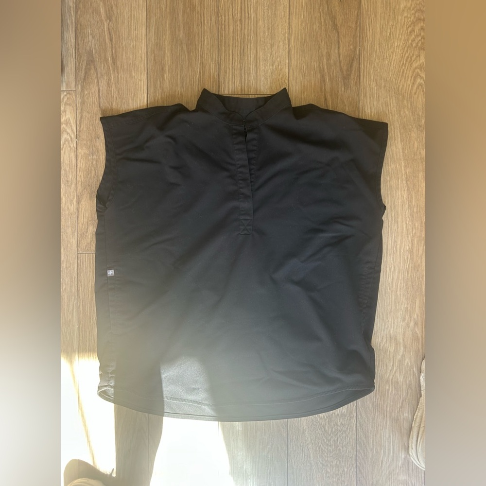 Figs Rafaela Black Small Scrub Top